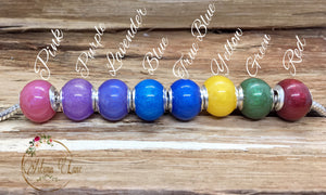 Bezel Drop Earrings